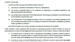 Image of guidance note - adverse incident reporting